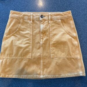 American Eagle Outfitters Tan Mini Skirt